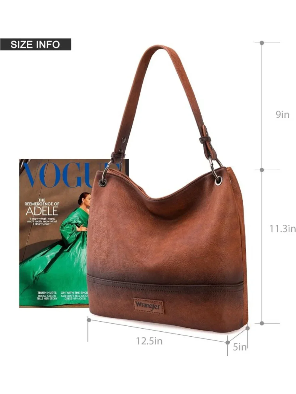 Stylish Vegan Leather Hobo Bag for Women | Chic Top Handle Shoulder Purse